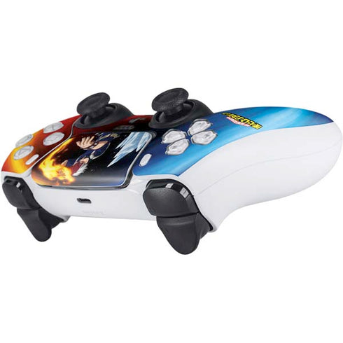 My Hero Academia Shoto Todoroki Season 4 PS5 Controller Skin